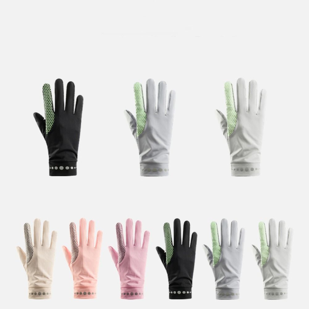 Anti-UV Sun Protection Riding Gloves Breathable Summer Driving Gloves Sunscreen Gloves Cycling