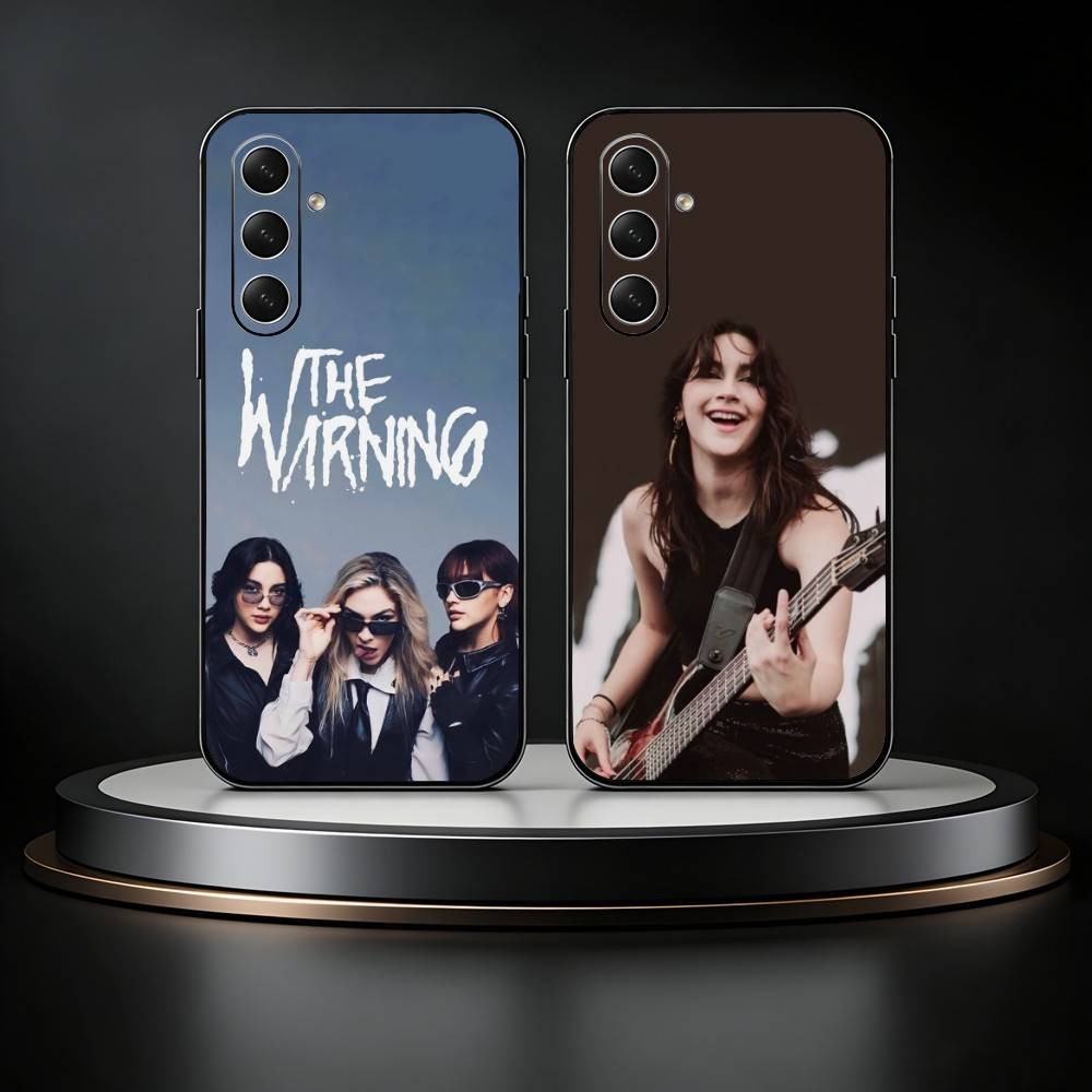 Band THE W-Warning Rock Phone Case For Samsung Galaxy A73,A72,A71,A70,A52,A51 Others Soft Black Cover