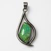 CERTIFIED Natural Australian Opal 39.75 Ct 925 Sterling Silver Fancy Pendant