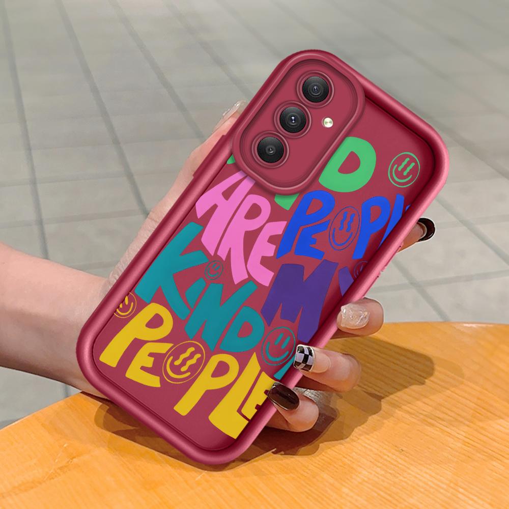 Soft Silicone Square Ladders Cartoon Pattern Full Cover Camera Protection Shockproof Case for Huawei Honor Xiaomi Redmi Samsung