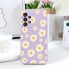 Corrugated Daisy Case For Samsung Galaxy A73 A53 A33 A23 A13  A72 A52 A52S A32 A22 A12  A71 A51 A31 A21S 4G 5G Cover