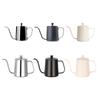 Coffee Hand Brewing Pot 350/600ML Long Gooseneck Coffee Pot Stainless Steel Pour Over Kettle Camping Portable Water Pot