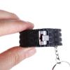 Centimeter/Feet Travel Camping Tape Ruler Measurement Tape Keychain Ruler 1M Tape Measure