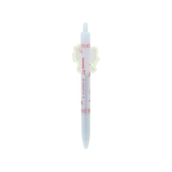 Sun-Star Stationery Sanrio Characters Ballpoint Pen with Plate, Hello Kitty S4659686