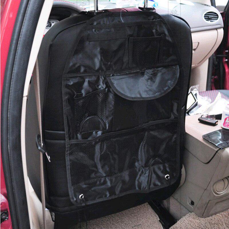 1PCS Universal Car Seat Back Organizer Storage Bag Travel Holder For Auto Back Seat Bag Protector Accessoires