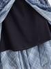 TAOP&ZA Women's European & American Style Asymmetrical Plaid Midi Skirt - 2026 Spring Fashion Collection