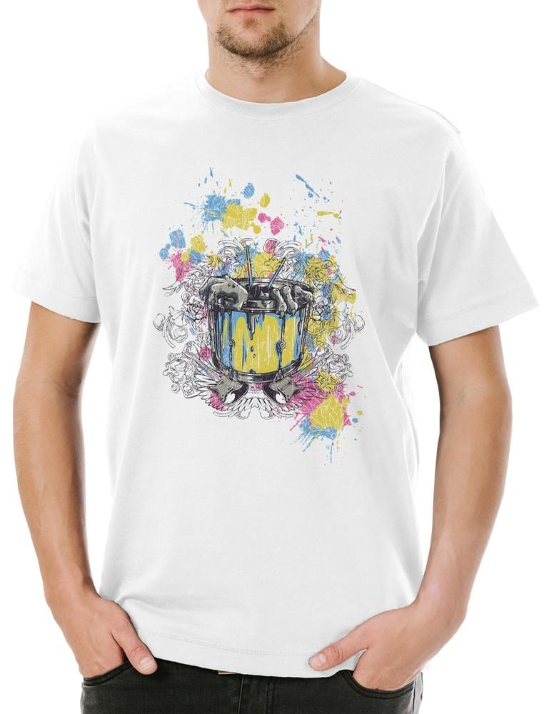 

Colored Zombie Hands Mens T-Shirt Tattoo Art Rock Metal Newschool Punk Emo 4XL