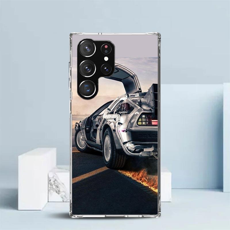

Back To The Future TV Phone Case For Samsung Galaxy S24 S25 Edge S26 Ultra S22 S23 Plus S21 + S20 FE Soft TPU Back Cover Galaxy Samsung S22 Plus