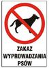 ZI-9 - SIGN BOARD - No Dogs Allowed