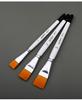 3-Piece Short Handle Nylon Art Brush Set for Watercolor and Acrylic Painting