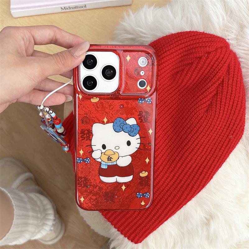 Hello Kitty Festive Yuanbao iPhone Case for iPhone 14/15/16 Pro Max & iPhone 17