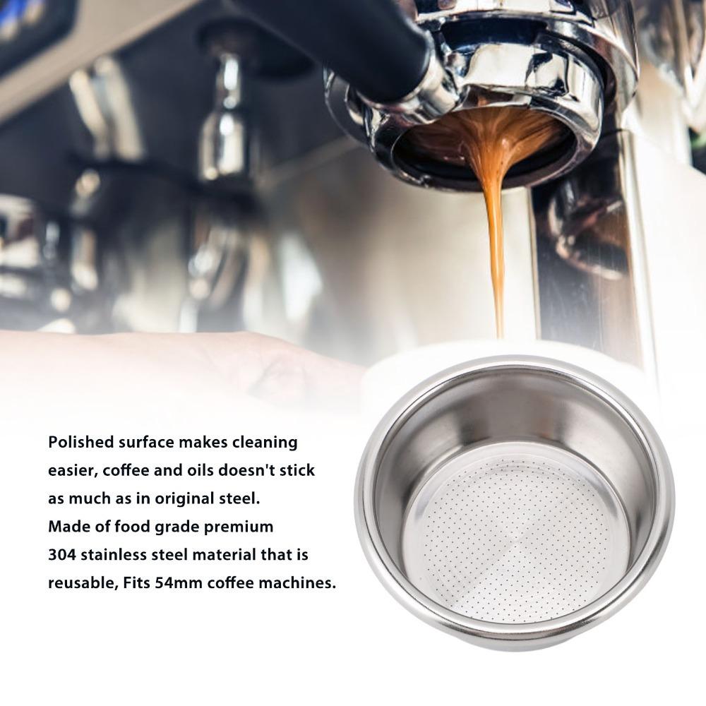 3pcs set 54MM Coffee Portafilter Basket Espresso Portafilter Basket  For Espresso Machines