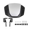 Motorbike Front Screen Windshield Windscreen 000R Direct Replaces Windproof Scratch Resistance
