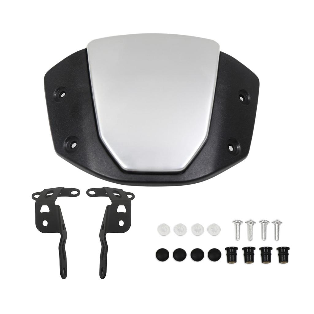 Motorbike Front Screen Windshield Windscreen 000R Direct Replaces Windproof Scratch Resistance