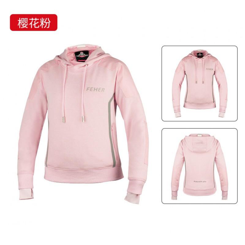 Unisex Motorcycle Riding Hoodie Jacket Fall Winter Thermal Protective Outerwear Scooter Bike Riders
