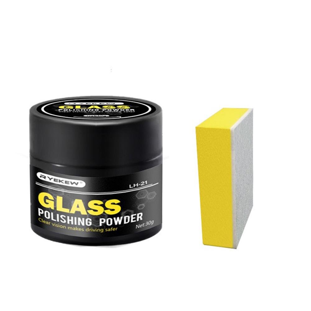 

30 г порошка оксида церия для полировки автомобильного стекла, ремонта лобового стекла, удаления царапин, обезжиривания, очистки пленки, безопасного вождения