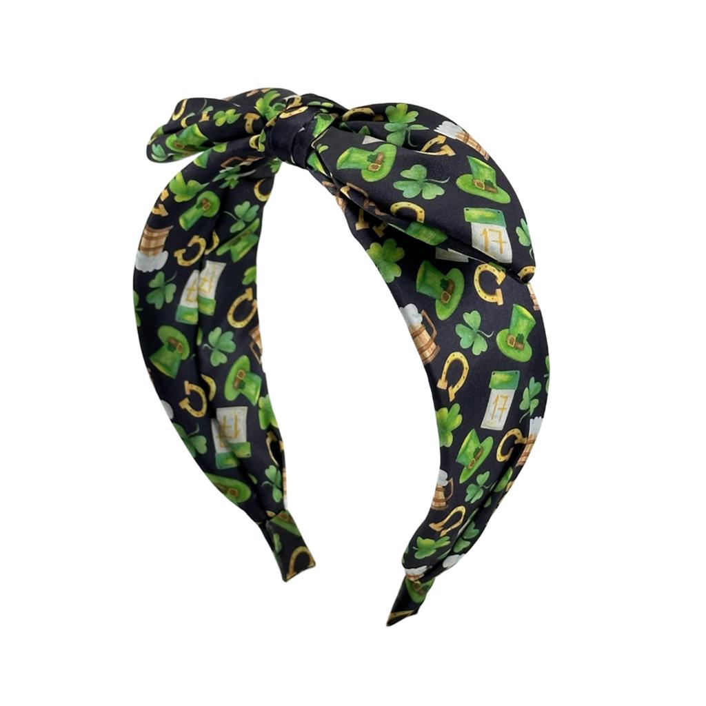 Wir stellen unser St. Stilvolles Statement-Haarband für den St. Patrick's Day