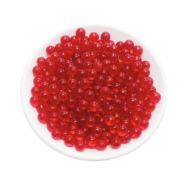 Clear Flat Glass Marble For Vase Aquarium Pebbles Vase Fillers Beads Loose Glass Rounds for Table Styling, Jar Arrangements and Craft Projects,