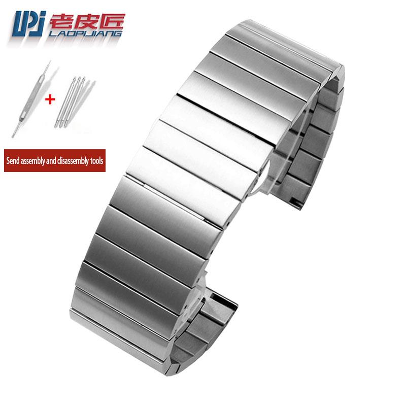 Stainless Steel 24 26 27 28 30mm Watch Strap for D-iesel for DZ4316 DZ7395 DZ7305 P-anerai Men Watch Band Table Attachment