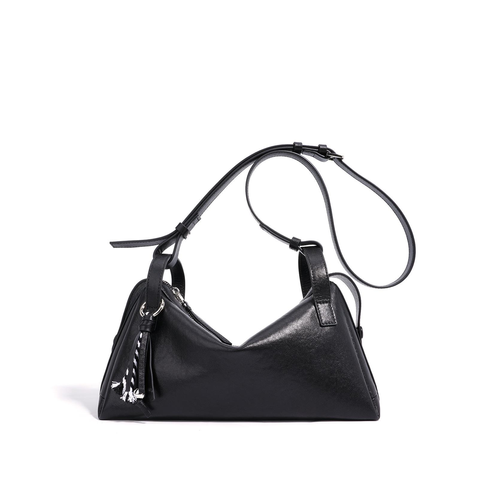 

Высококачественная женская сумка Pillow Scalp, большая вместительная сумка через плечо, высококачественная легкая сумка класса люкс для поездок на работу через плечо чёрный