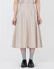 Beonadeumiljeu Oblong Pleated Skirt - Beige