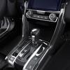 Carbon Fiber Interior Control Gearshift Panel Decoration Stickers Modification Supplies For Honda Civic 10th 2017 2018