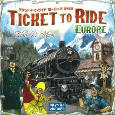 Hobby Japan Ticket to Ride Europe (Japonská verze) (2–5 hráčů, 30–60 minut, pro věk 13 let a starší) Desková hra