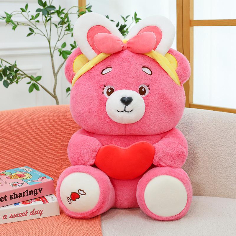 Super Cute Filipino Love Bear Plush Toy Girl Birthday Gift Envelope Confession Bear Bay Window Doll