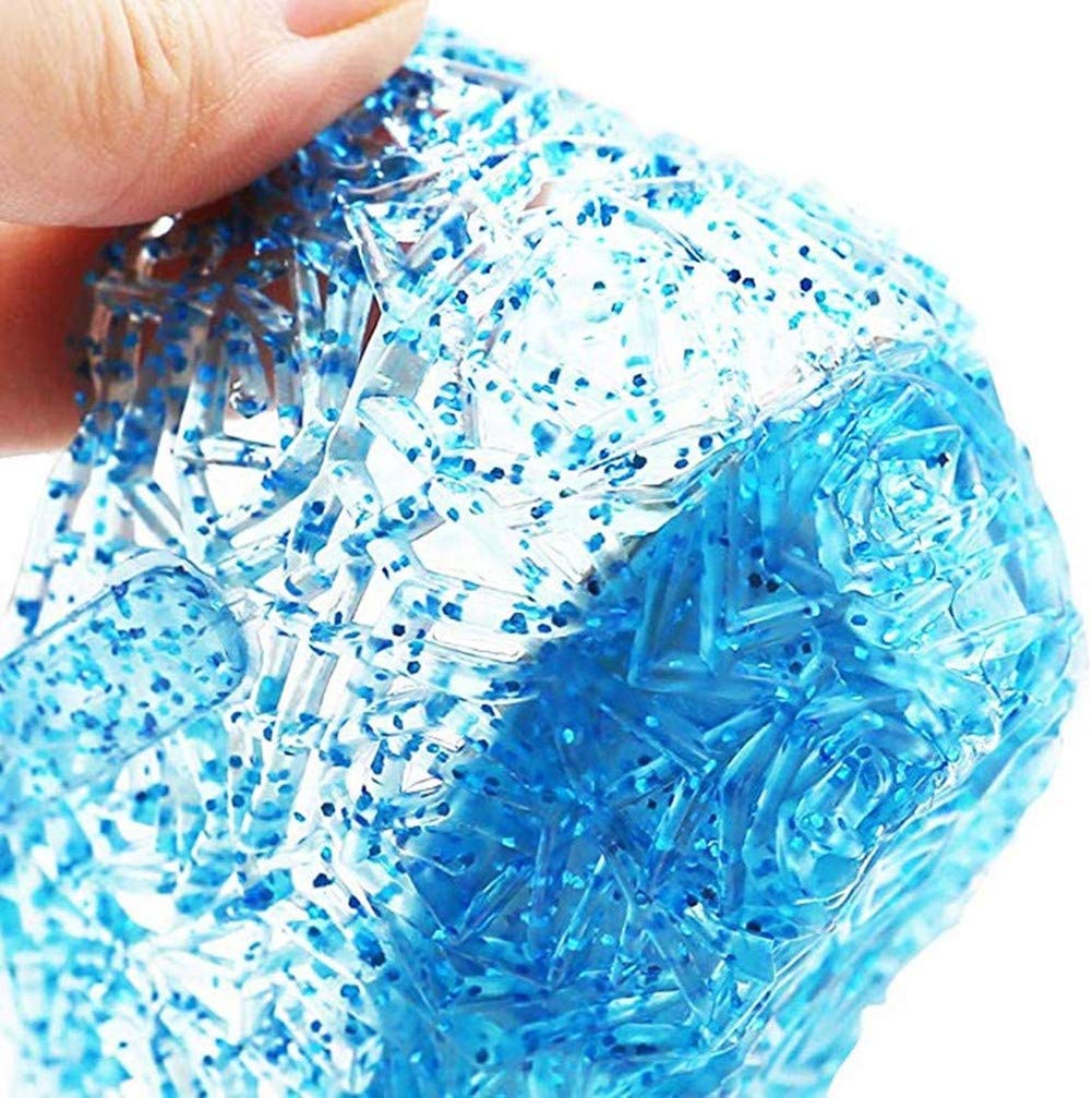 Sandales en Caoutchouc Chaussures en Caoutchouc pour Enfants Style Princesse Cendrillon Pantoufles de Verre Lanières Chaussures de Princesse Étincelantes Chaussures pour Enfants Parfaites pour Halloween Cosplay