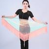 Fashion Tassel Belly Dance Hip Scarf Bohemian Sequins Waist Chain Crochet Dancer Skirt Dance