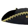 Leisure Fashion Hats Adults Pirate Hats Halloween Witch Hat Gameplay Pirate Gear for Masquerade Balls and Theme Parties