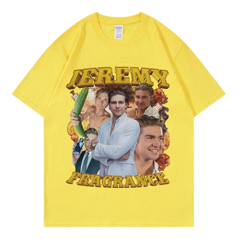 Jeremy Fragrance Funny Meme Tshirt Vintage Fashion Short Sleeve T Shirts Men Women Harajuku Y2k Tshirts Streetwear