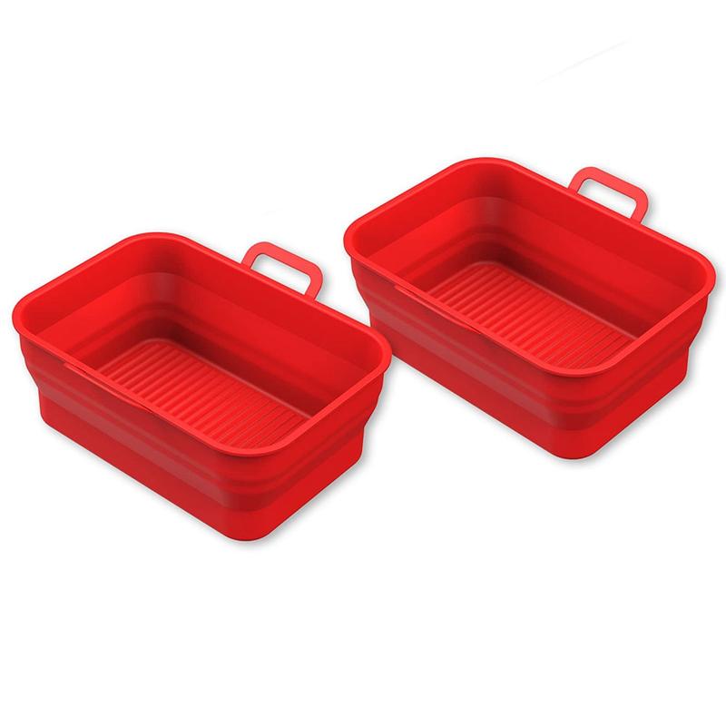 

2025+ Silicone Air Fryer Liners, Air Fryer Silicone Pot for DZ201410 Foodi Dual Air Fryer Accessories China Mainland
