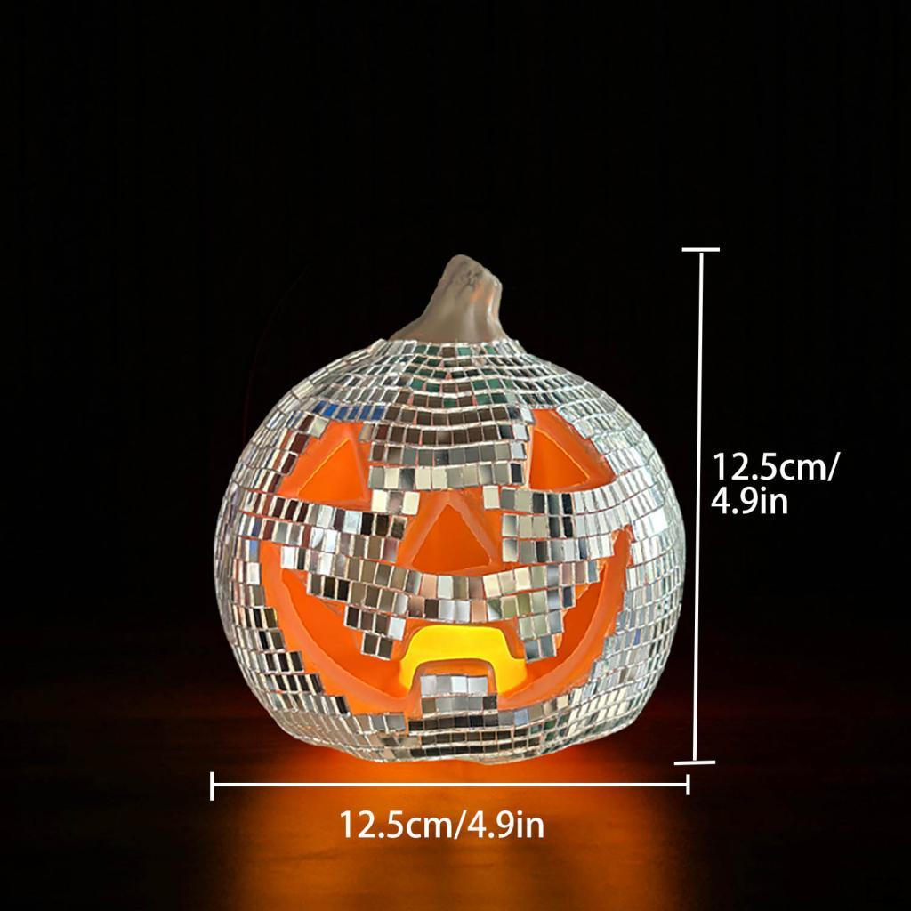 Halloween Pumpkin Lantern Light Decoration Versatile Ornament for Living Room Festival Home