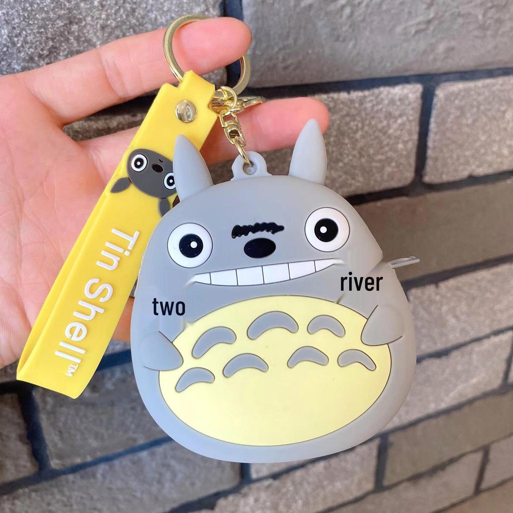 Cartoon Animal Silicone Keychain Bag - Kids' Coin Purse & Toy Pendant