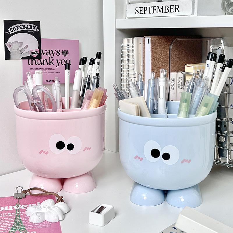 Cute Large Capacity Pen Holder Desk Organizer For Office Student