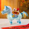 DIY Horse Lantern Kit Twist Stick Horse Lantern Crafting Kit Handmade Light-up Horse Lantern Festive Ornament