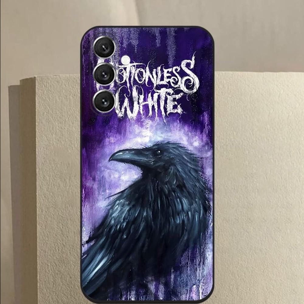 

Motionless In Whites Phone Case For Samsung Galaxy A13,A21s,A22,A31,A32,A52,A53,A71,A80,A91 Soft Black Cover Samsung a535g