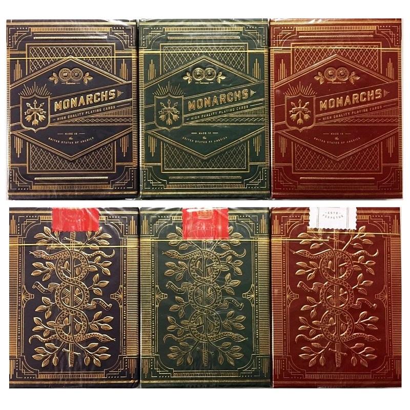Theory11 Monarch Spillekort Bicycle Monarchs Kortstokk Pokerstørrelse Kortspill Magiske triks