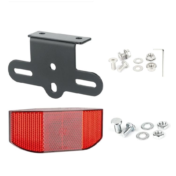 Quickly Attach Reflective Panel Suit Cycling Bicycles Rear Reflectors Light for Various Bike Types