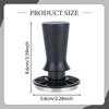 Coffee Tamper Accessories Stainless Steel Base Easy to Clean Ergonomic Handle Replacement Kitchen