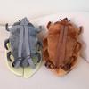 45cm Funny Creative Cartoon Insect Cicada Beetle Plush Doll Backpack Brown Green Insect Soft Plush Toy Gift For Boys And Girls