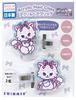 iPlanning SWIMMER Aurora Acrylic Hair H40 X W30mm 7 X 55mm K4105B Clip, Cammy, (Acrylic), (Hair Clip),
