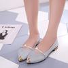 2024 New Spring and Autumn Women's Shoes Low Heel Pointed Toe Comfortable Dress One-Step Versatile Women's Shoes Zapatos Mujer