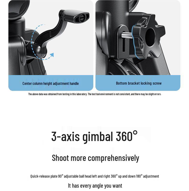DSLR/Mirrorless Camera Tripod with Ball Head for Live Streaming and Photography Shoots