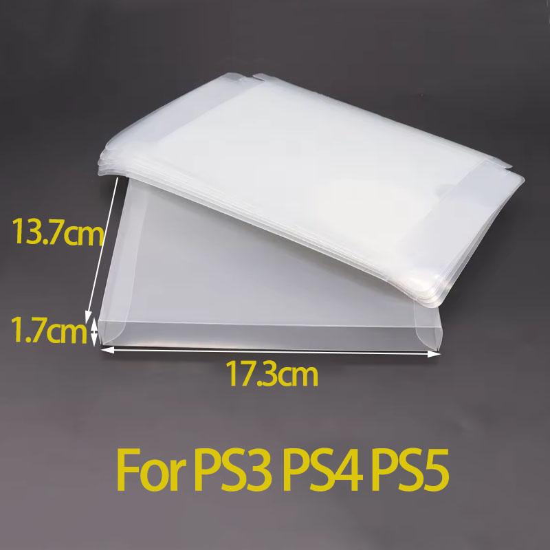 6PCS Clear Transparent Game Cartridge Box Case CIB Games Plastic PET Protector for N64 NES SNES for GB GBA GBC NGPC Switch