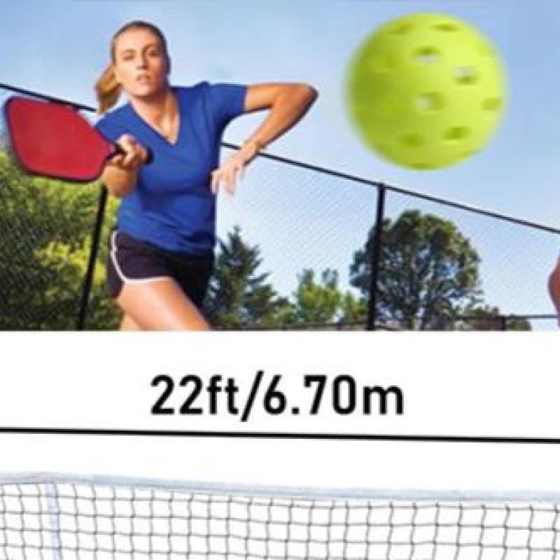 22x3ft Pickleball Practice Net Portable Pickleball Training Net Pickleball Replacement Net for Indoor/Outdoor Play China Mainland
