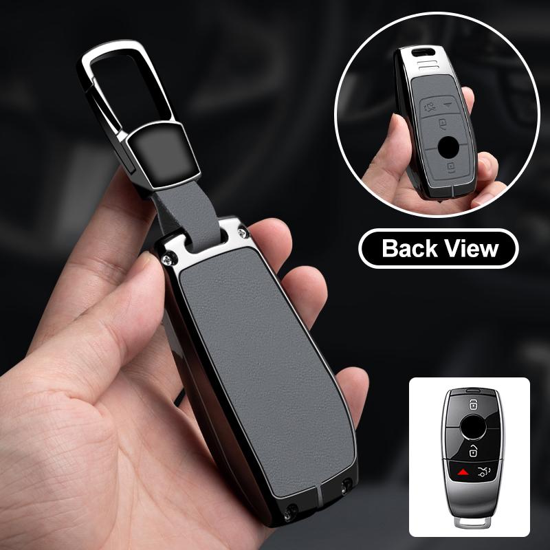 3/4 Button Zinc Alloy Car Key Cover Case For Mercedes-Benz A220 E63S Amg E-Class Gle 350 4Matic E300 E400 E43 W213