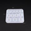 Cute Beads Cube Triangle Silicone Mold For Jewelry Earrings Pendant Making Resin UV Epoxy Resin Molds Crafts DIY Tool