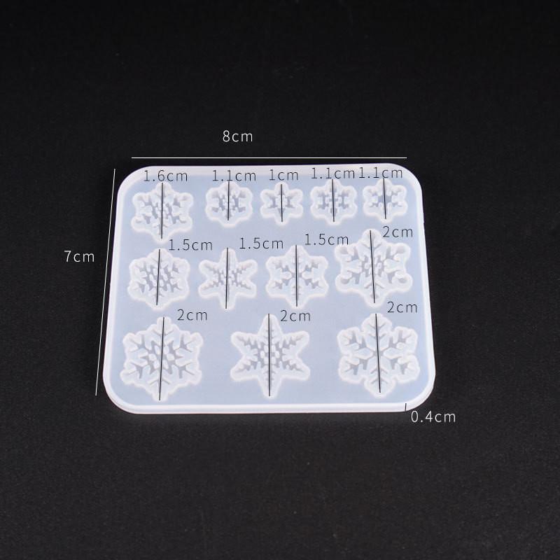 Cute Beads Cube Triangle Silicone Mold For Jewelry Earrings Pendant Making Resin UV Epoxy Resin Molds Crafts DIY Tool